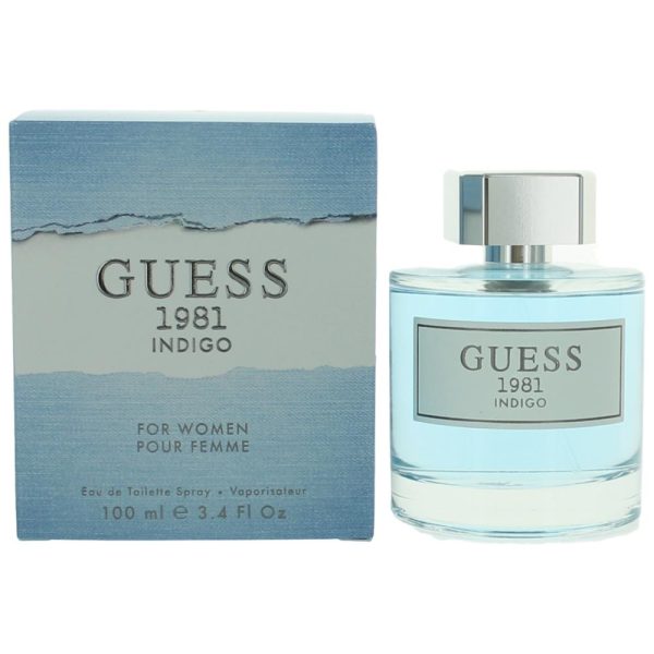 Guess 1981 Indigo by Guess, 3.4 oz EDT Spray for Women