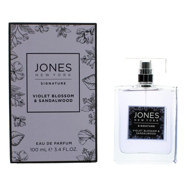 Violet Blossom & Sandalwood by Jones New York, 3.4 oz EDP Spray women