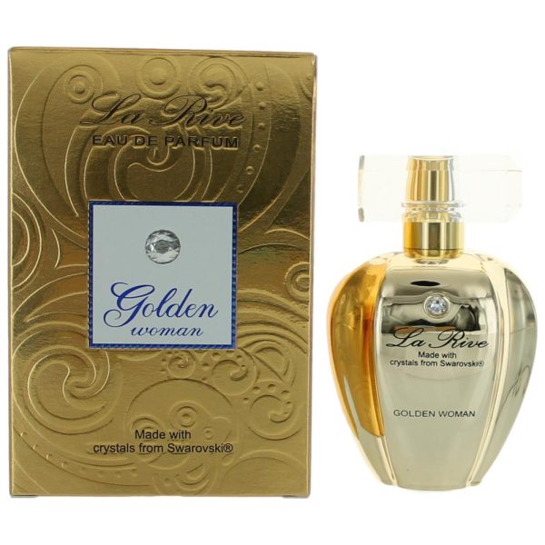 Golden Women by La Rive, 2.5 oz EDP Spray for Women