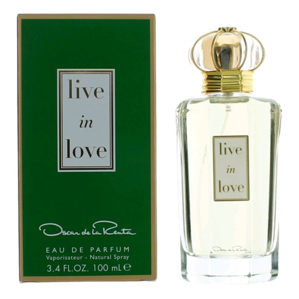 Live in Love by Oscar De La Renta, 3.4 oz EDP Spray for Women