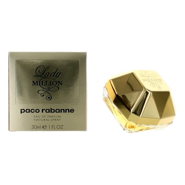 Lady Million by Paco Rabanne, 1 oz EDP Spray for Women