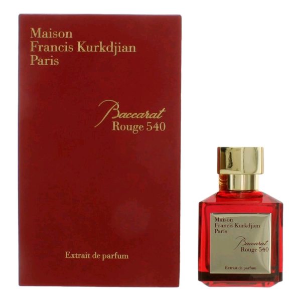 Baccarat Rouge 540, 2.4oz Extrait De Parfum Spray for Unisex