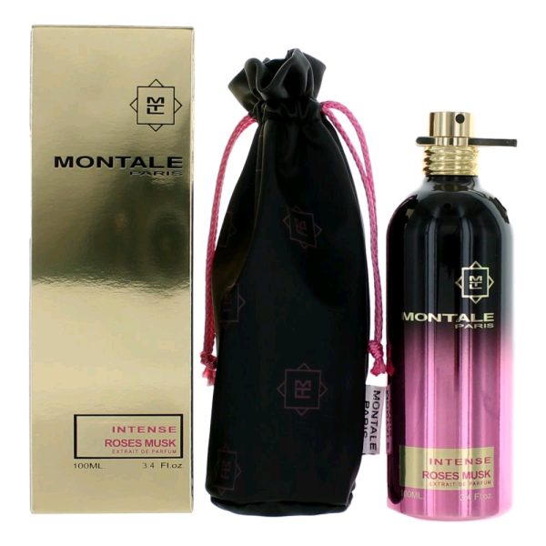 Montale Intense Roses Musk by Montale, 3.4oz Extrait De Parfum Spray women