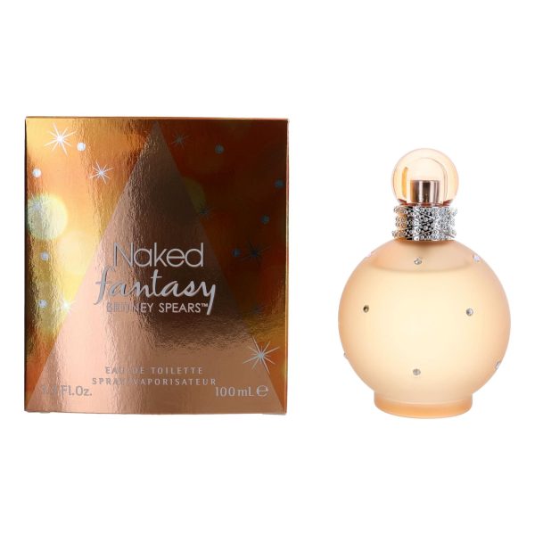 Naked Fantasy by Britney Spears, 3.3 oz EDT Spray for Women