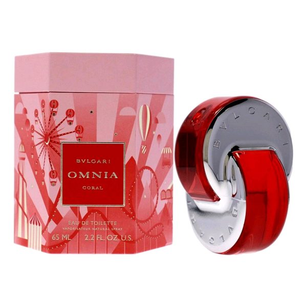 Omnia Coral by Bvlgari,  2.2 oz EDT Spray for Women