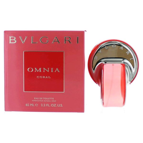 Omnia Coral by Bvlgari, 2.2 oz EDT Spray for Women