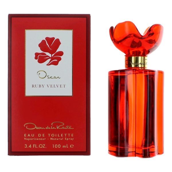 Oscar Ruby Velvet by Oscar De La Renta, 3.4 oz EDT Spray for Women