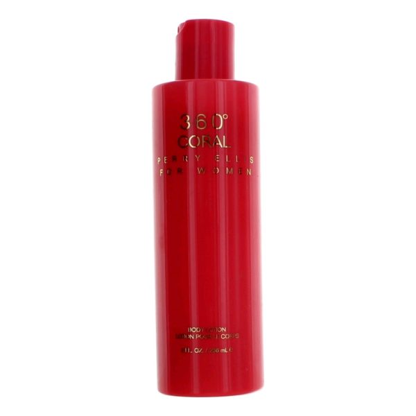 Perry Ellis 360 Coral by Perry Ellis, 8 oz Body Lotion for Women