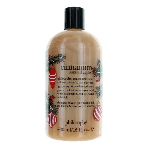 Cinnamon Sugared Apples, 16oz Shampoo, Shower Gel and Bubble Bath women