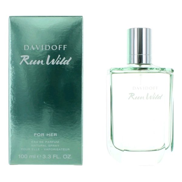 Run Wild by Davidoff, 3.3 oz EDP Spray for Women