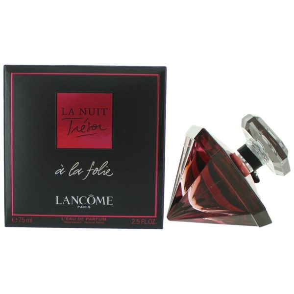 La Nuit Tresor A La Folie by Lancome, 2.5 oz L'EDP Spray for Women