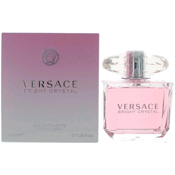 Versace Bright Crystal by Versace, 6.7 oz EDT Spray for Women