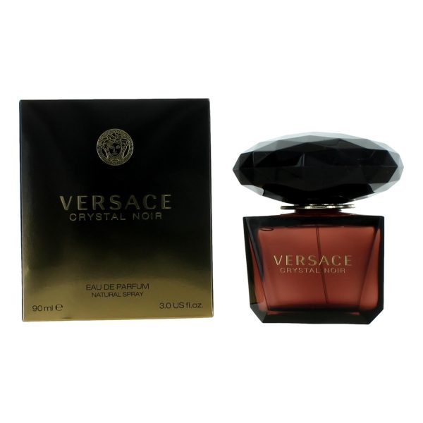 Versace Crystal Noir by Versace, 3 oz EDP Spray for Women