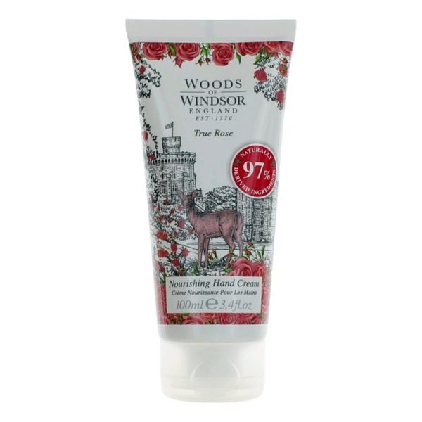 Woods Of Windsor True Rose, 3.4oz Nourishing Hand Cream women