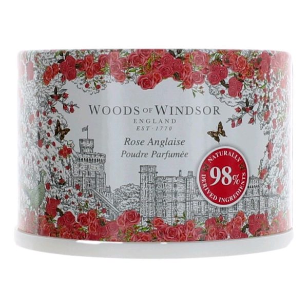 Woods of Windsor True Rose by Woods of Windsor, 3.5 Dusting Powder w Puff women