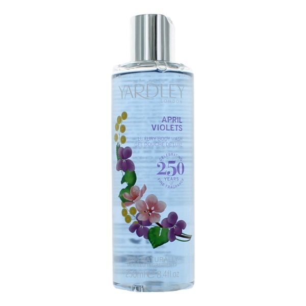 Yardley April Violets by Yardley of London, 8.4oz Luxury Body Wash women