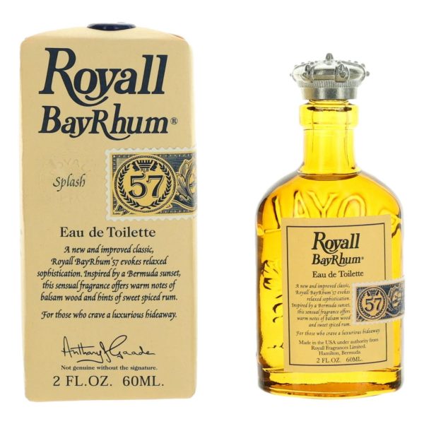 Royall BayRhum by Royall Fragrances, 2oz All Purpose Lotion Splash men