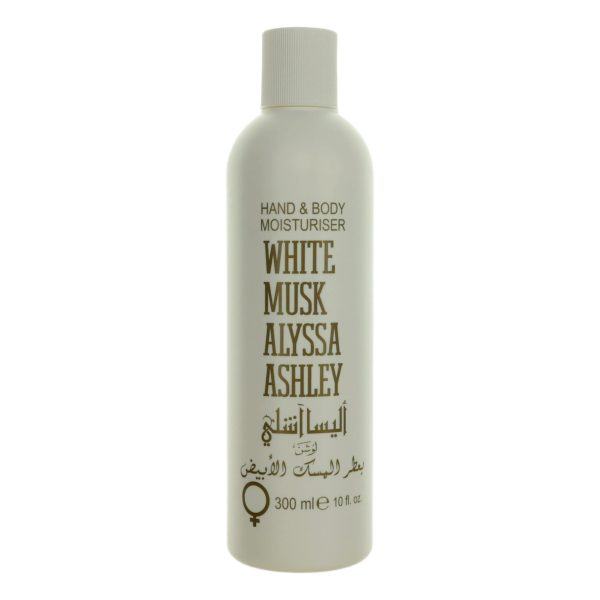 White Musk by Alyssa Ashley, 10 oz Hand and Body Moisturiser