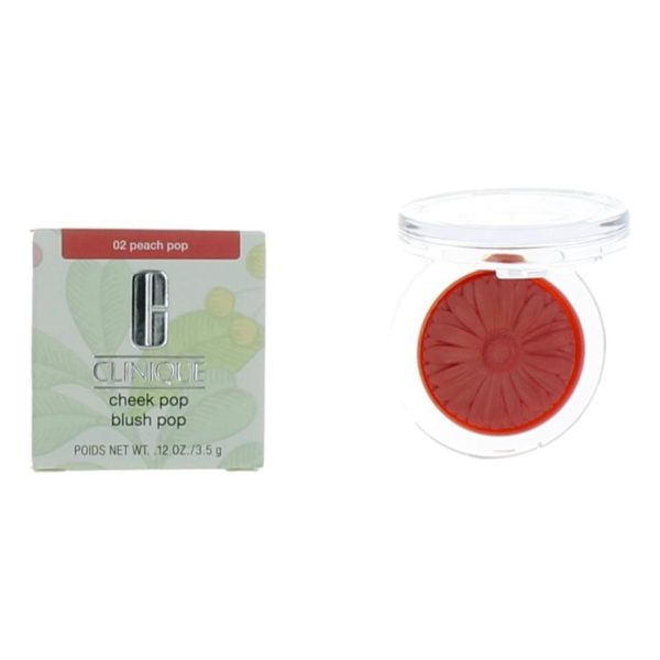 Clinique Cheek Pop by Clinique, .12 oz Blush Pop- 02 Peach Pop