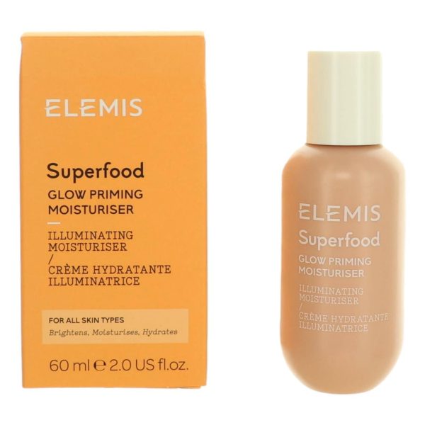 Elemis Superfood Glow Priming Moisturiser, 2oz Illuminating Moisturiser