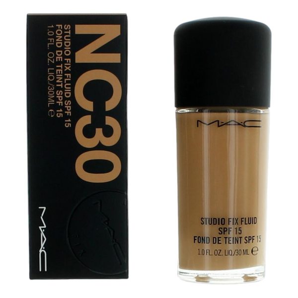 MAC Studio Fix Fluid by MAC, 1 oz Foundation SPF15 - NC30