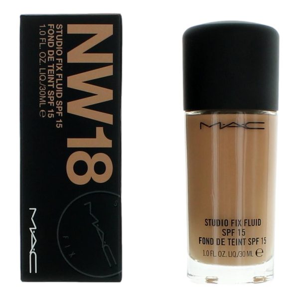 MAC Studio Fix Fluid by MAC, 1 oz Foundation SPF15 - NW18