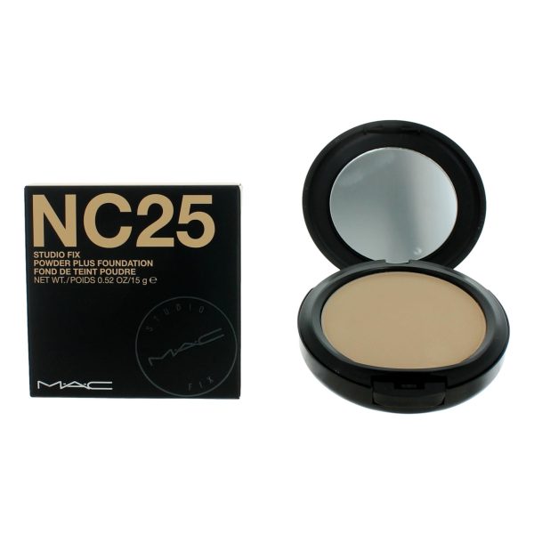 MAC Studio Fix Powder Plus Foundation by MAC, .52 oz Powder Foundation - NC25