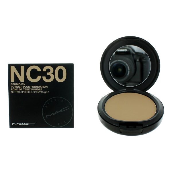 MAC Studio Fix Powder Plus Foundation by MAC, .52 oz Powder Foundation - NC30