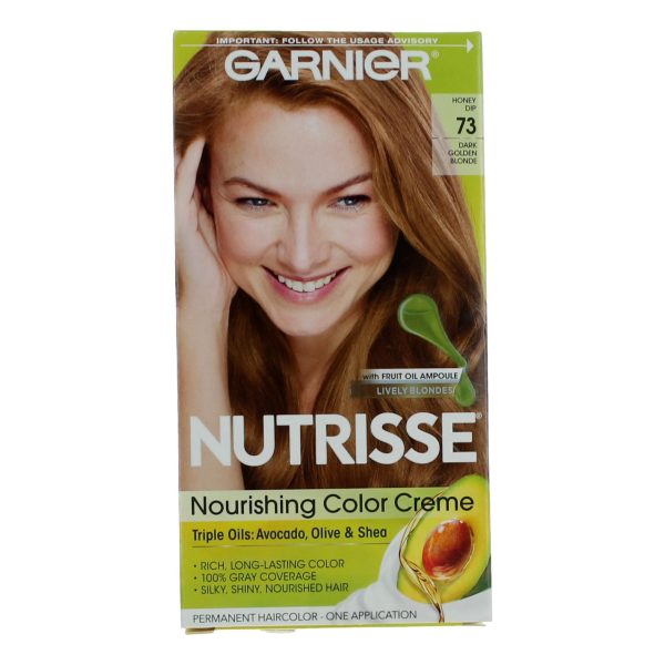 Garnier Hair Color Nutrisse Coloring Creme by Garnier, Hair Color- Honey Dip 73