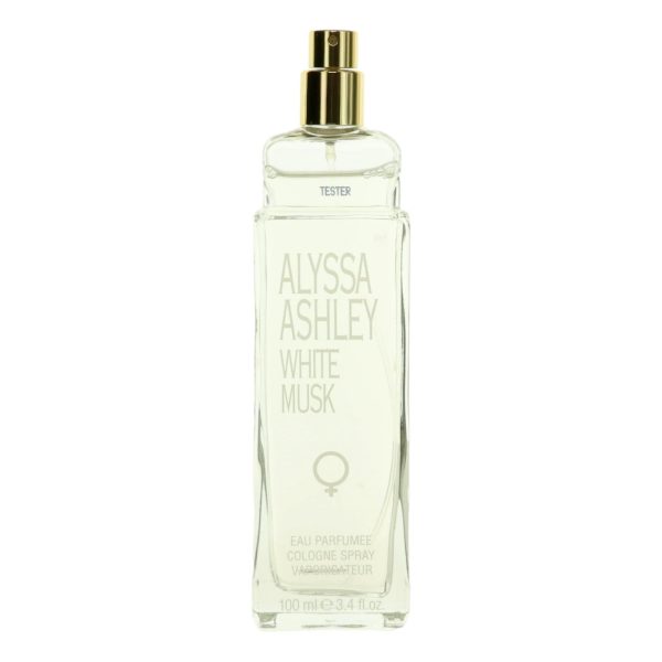 White Musk by Alyssa Ashley, 3.4 oz EDT Spray for Women TESTER