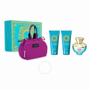 Versace Ladies Dylan Turquoise Gift Set Fragrances 8011003885008.jpg