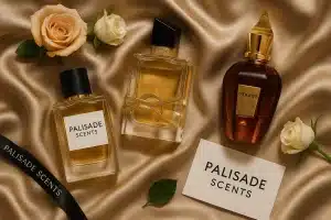 Curated selection of designer and niche perfumes available at PalisadeScents.com"