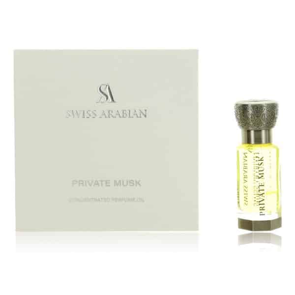 Private Musk by Swiss Arabian, .4 oz Perfume Oil for Unisex
