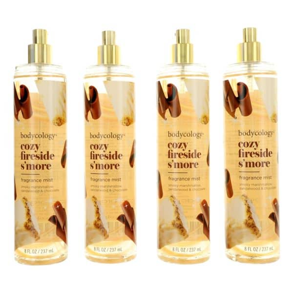 Cozy Fireside S'more by Bodycology, 4 Pack 8 oz Fragrance Mist women